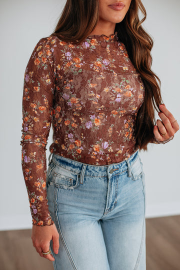 Paislee Mesh Top