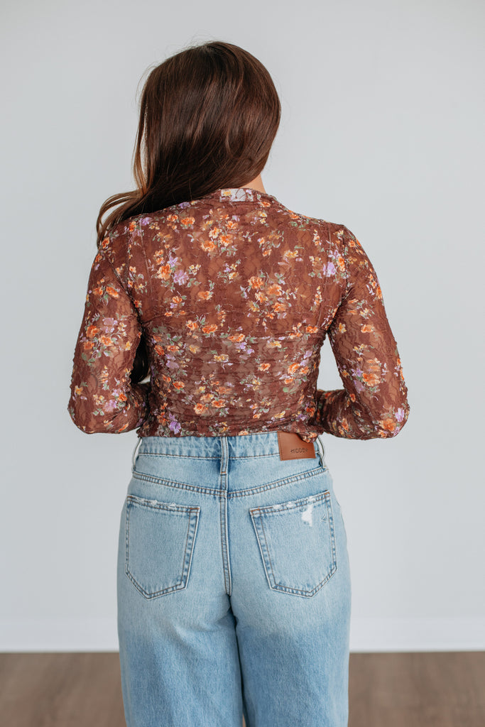 Paislee Mesh Top