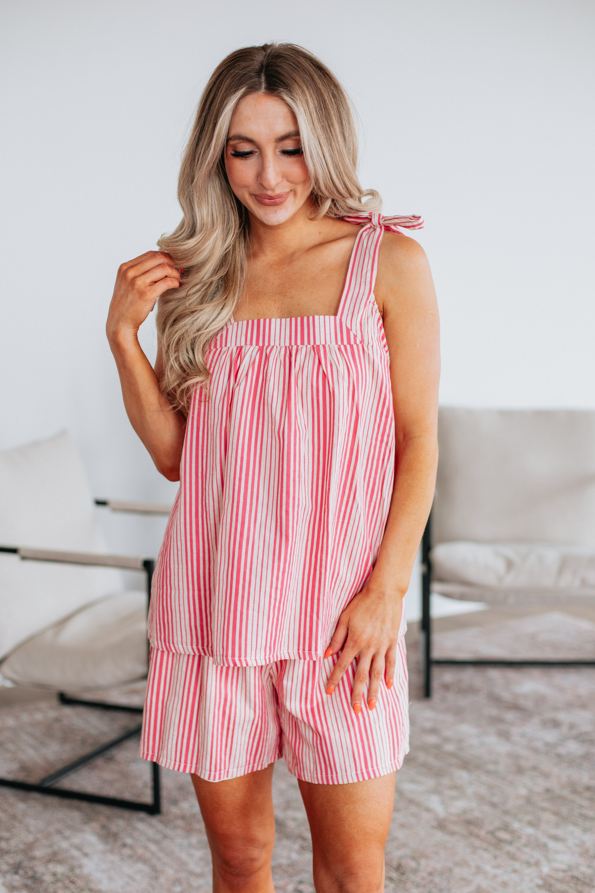 Briella Two-Piece Set - Hot Pink Mix