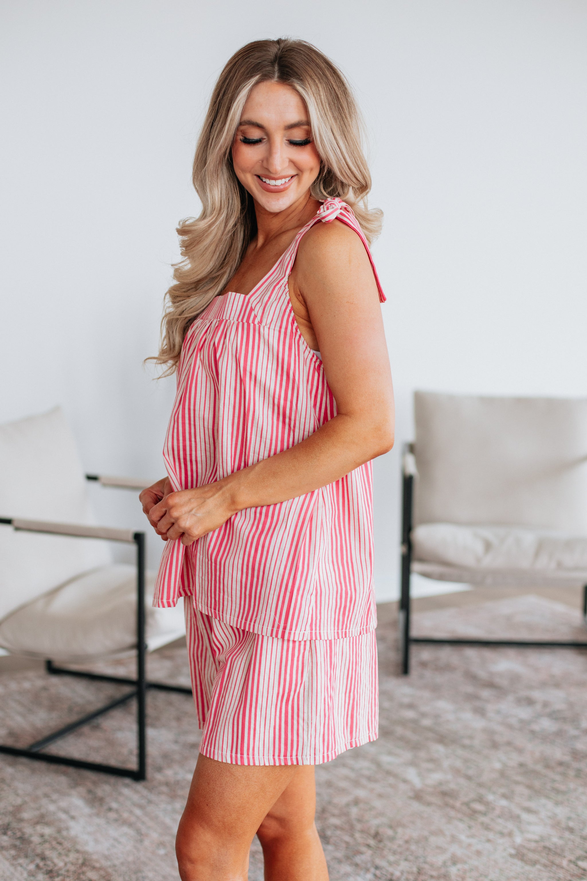 Briella Two-Piece Set - Hot Pink Mix