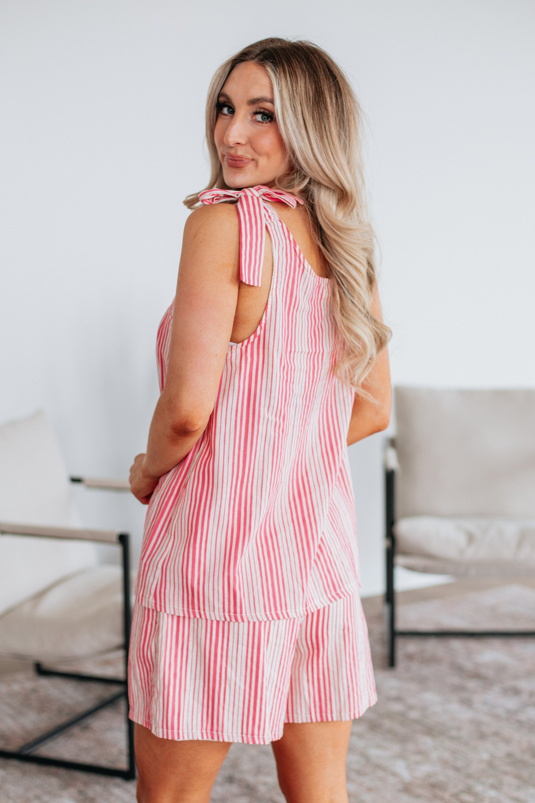 Briella Two-Piece Set - Hot Pink Mix