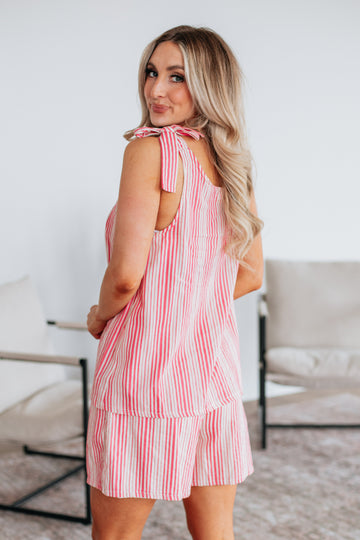 Briella Two-Piece Set - Hot Pink Mix