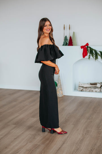 Playing Hard To Forget Dress - Black