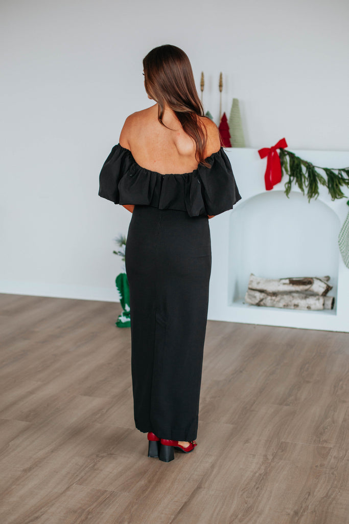 Playing Hard To Forget Dress - Black