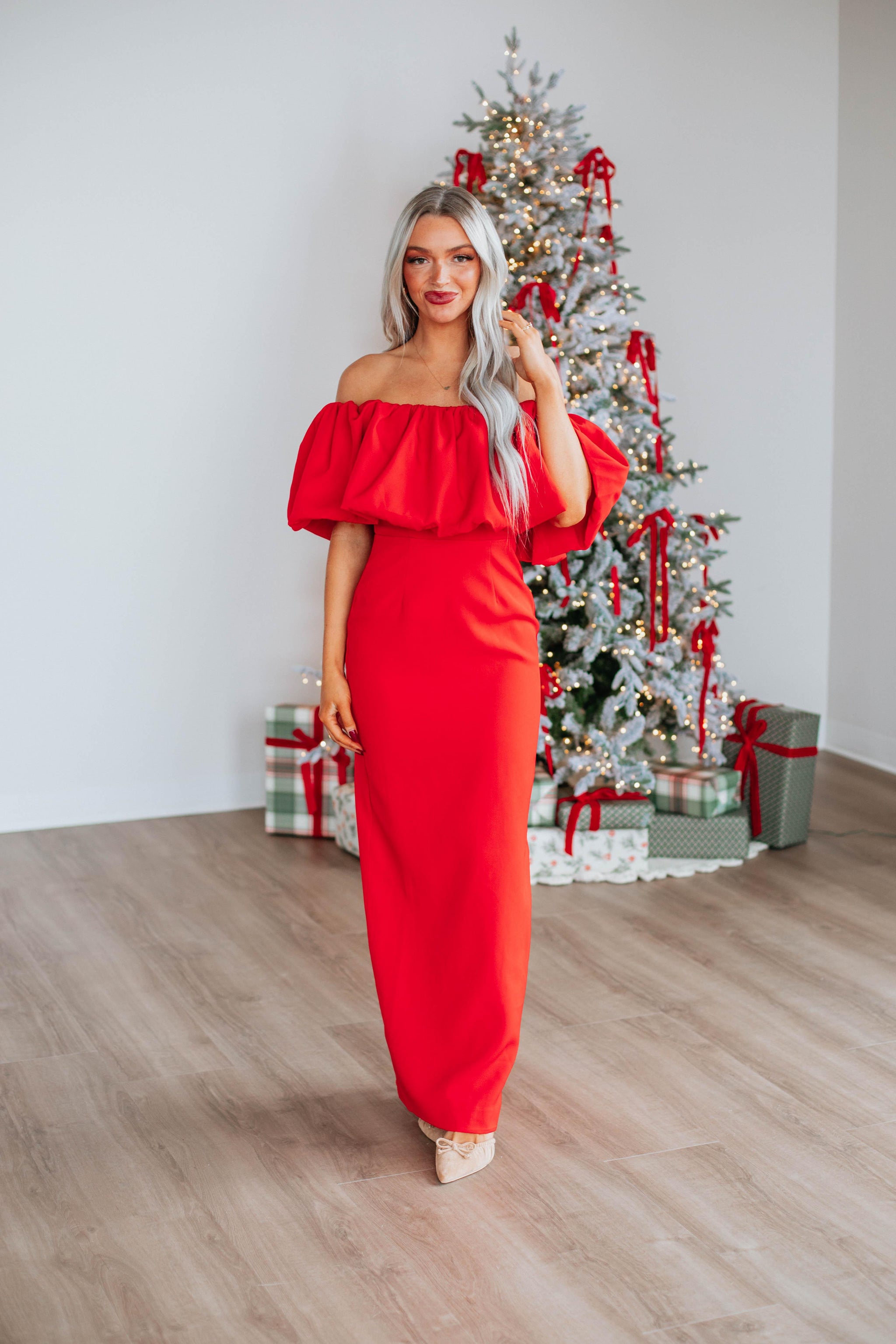 Playing Hard To Forget Dress - Red