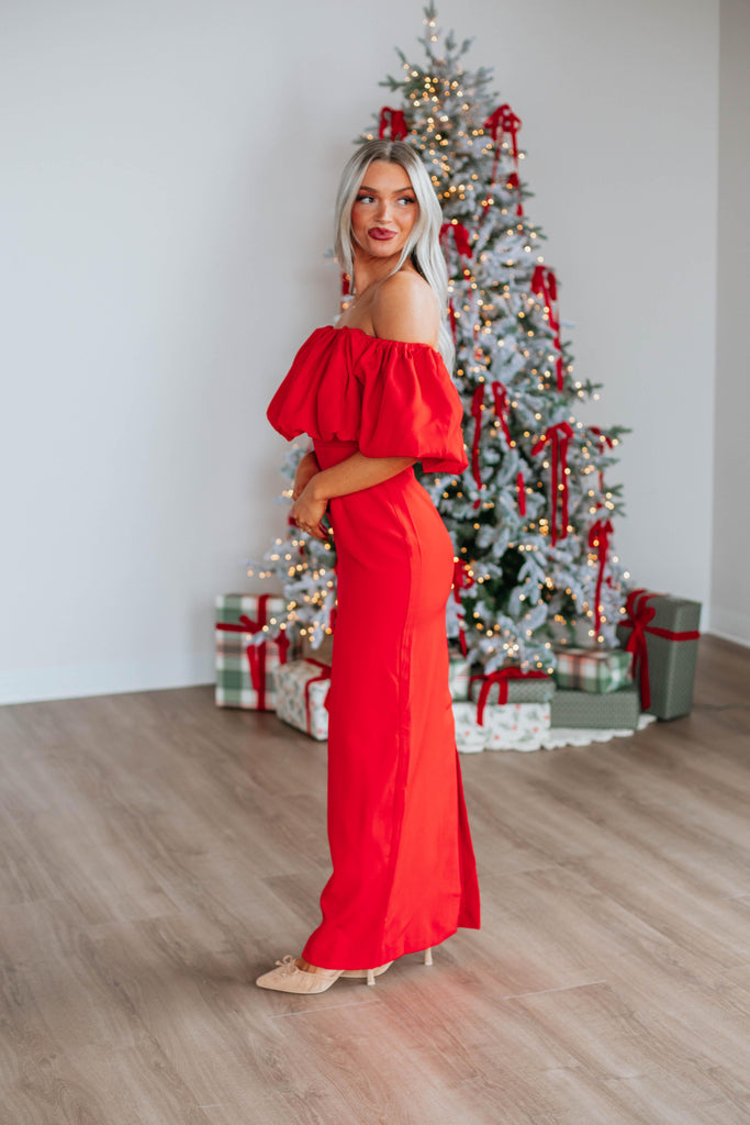 Playing Hard To Forget Dress - Red