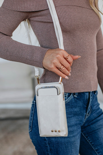 Polly Double Duty Bag - Cream