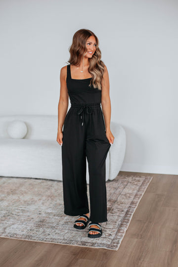 Quentin Jumpsuit - Black