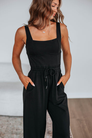Quentin Jumpsuit - Black