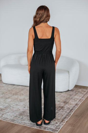 Quentin Jumpsuit - Black