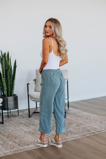 Duncan Casual Pants - Vintage Blue