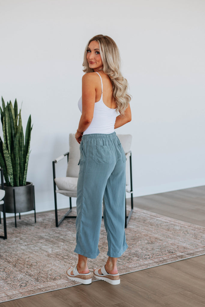 Duncan Casual Pants - Vintage Blue
