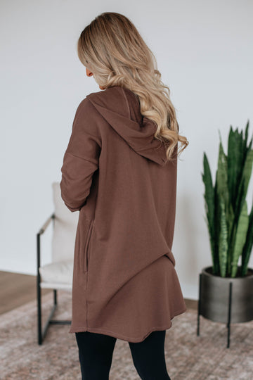 Rebekah Cardigan - Chocolate