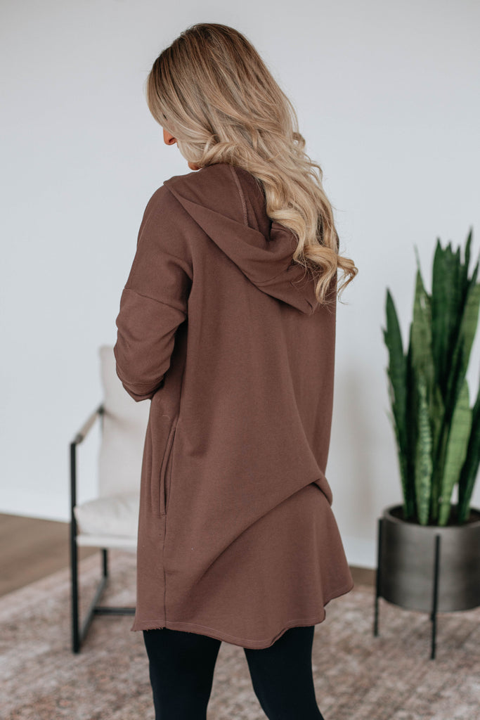 Rebekah Cardigan - Chocolate