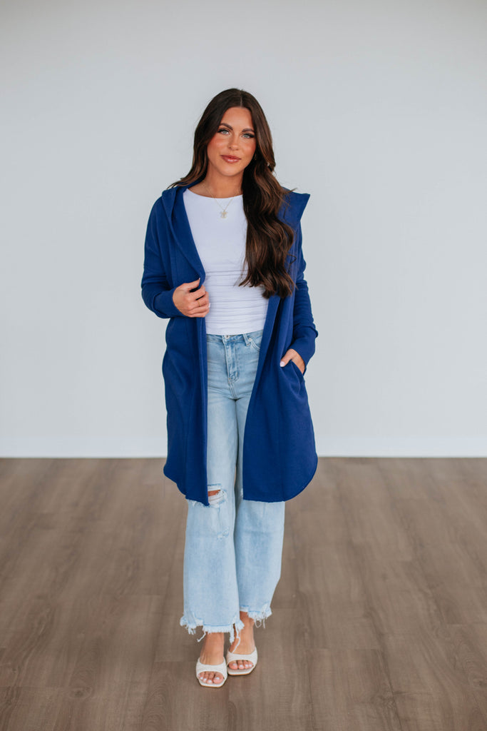 Rebekah Cardigan - Royal Blue