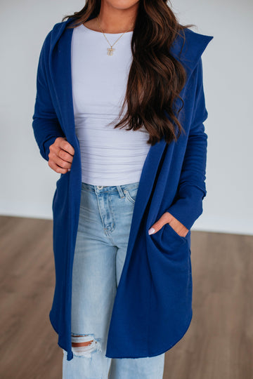 Rebekah Cardigan - Royal Blue