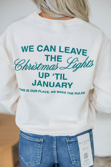 'Til January Crewneck