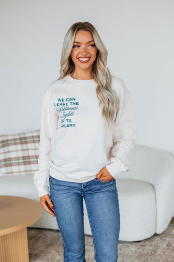 'Til January Crewneck