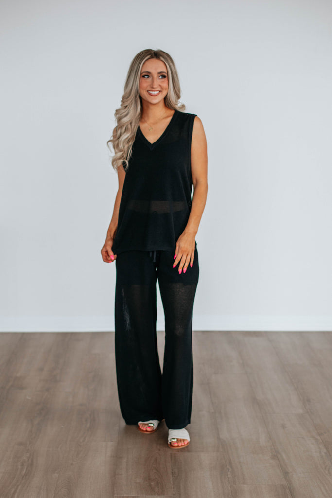 Reno Two-Piece Set - Black