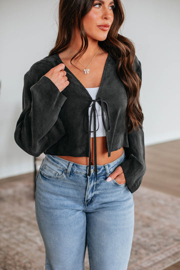 Rihanna Tie Front Top