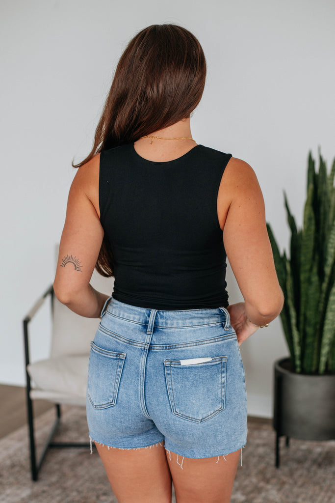 Jetson Seamless Tank - Black