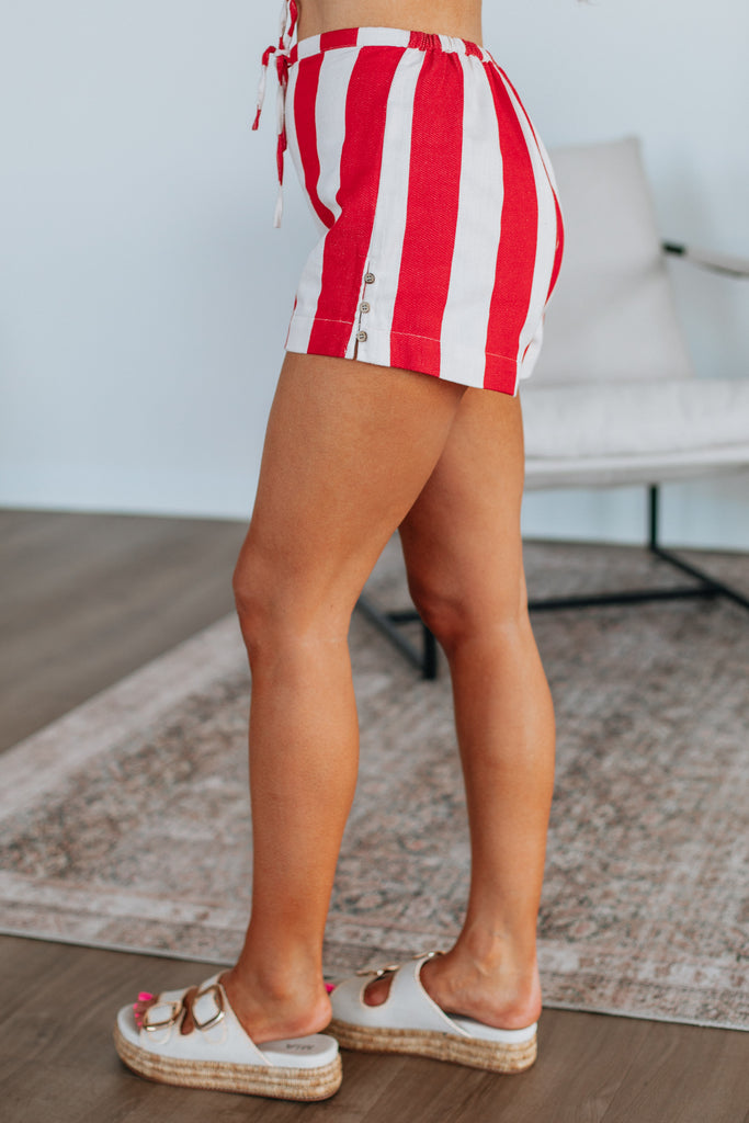 Kerri Striped Shorts