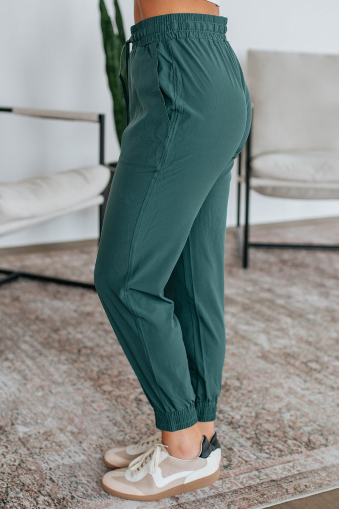 Rowin Active Joggers - Peacock