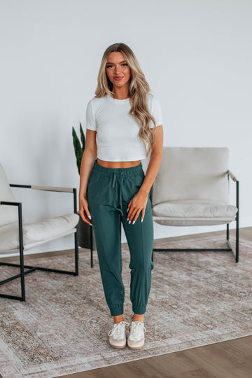 Rowin Active Joggers - Peacock