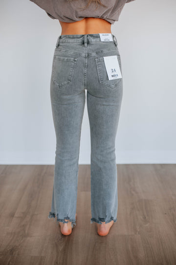 Roxanne Mica Jeans - Charcoal