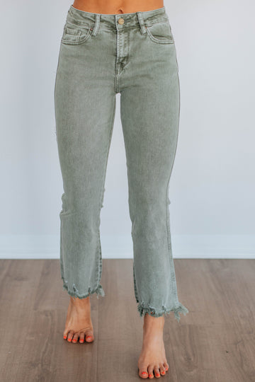 Roxanne Mica Jeans - Chive