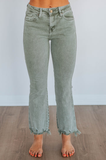 Roxanne Mica Jeans - Chive