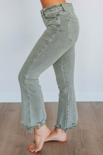 Roxanne Mica Jeans - Chive