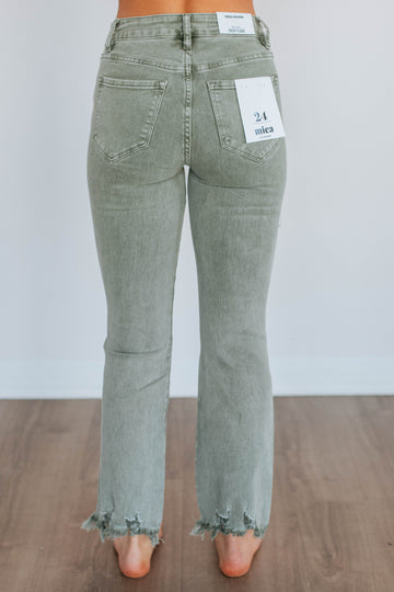 Roxanne Mica Jeans - Chive