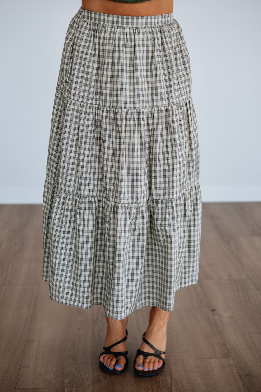 Maylen Gingham Skirt