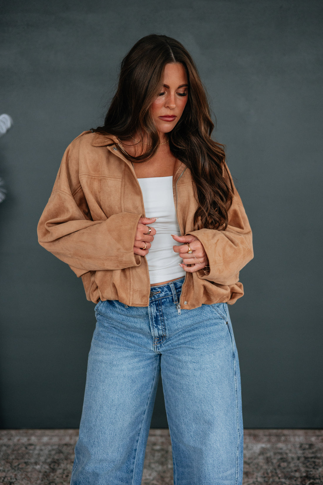 Nayla Suede Jacket
