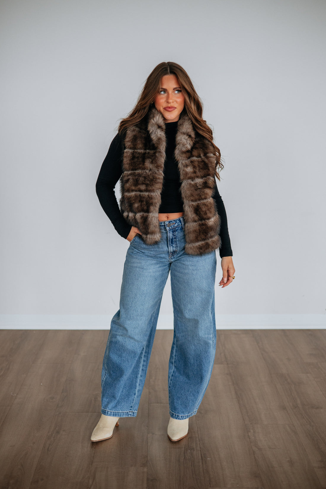 Lessie Fur Vest