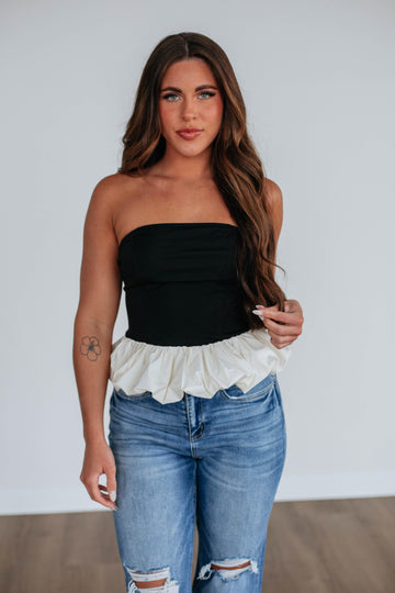Seren Contrast Top