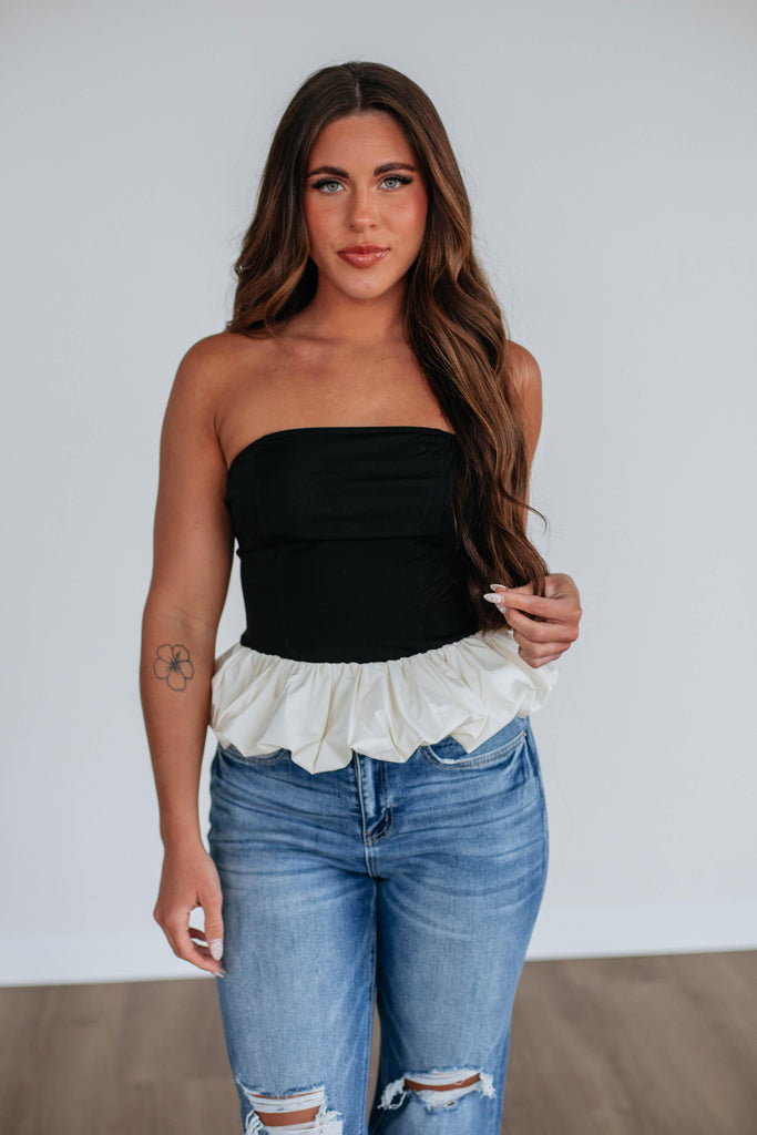 Seren Contrast Top