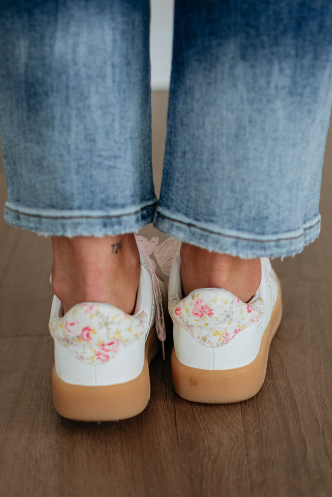 Watch Your Step Sneakers - Blush Mix