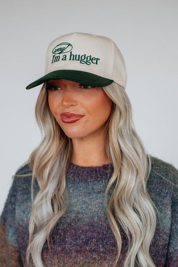 Sorry I'm A Hugger Trucker Hat