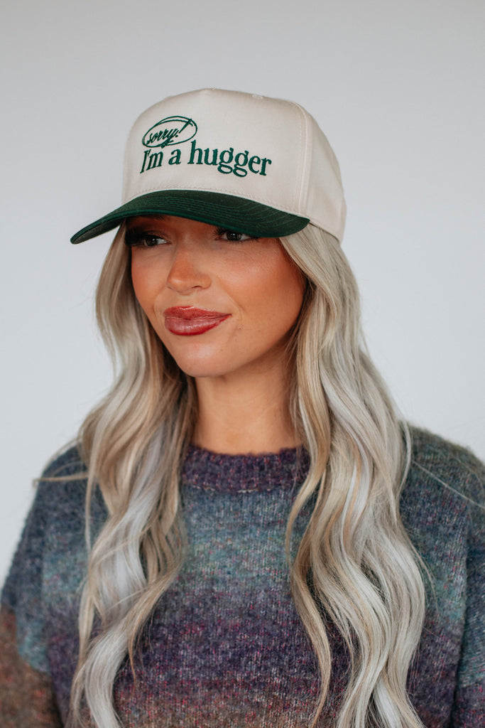 Sorry I'm A Hugger Trucker Hat