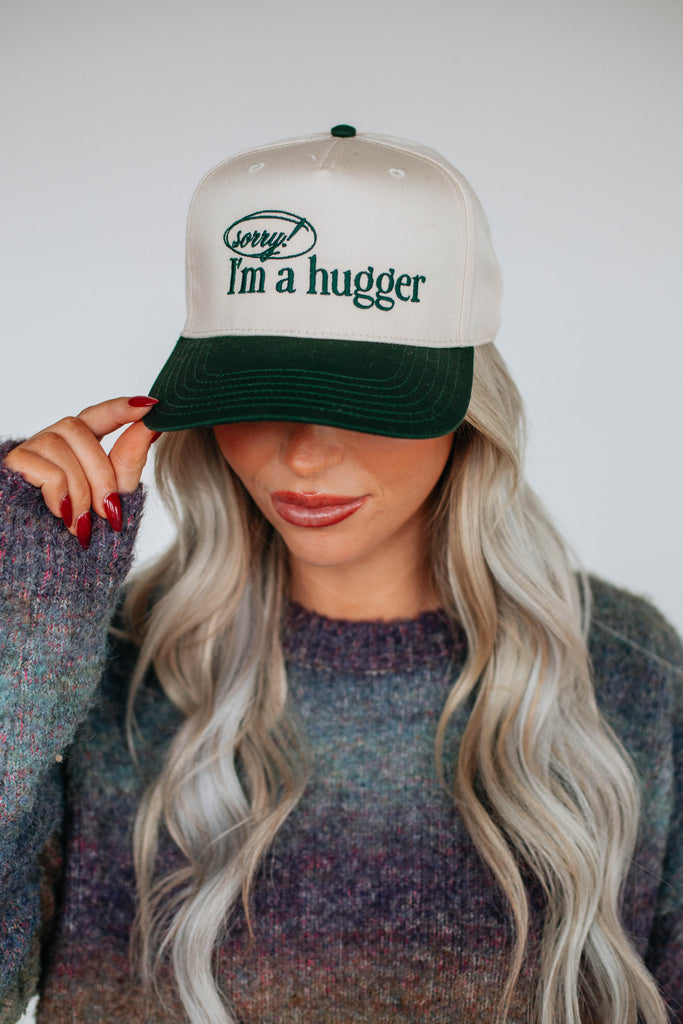 Sorry I'm A Hugger Trucker Hat