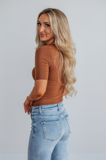 Spader Basic Top - Cinnamon