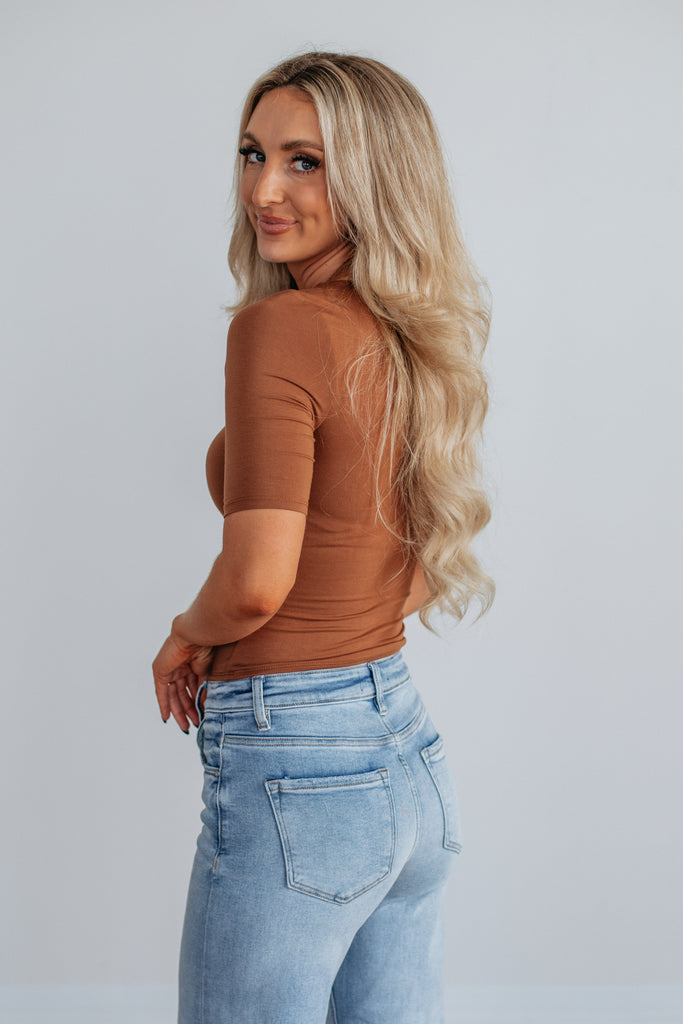 Spader Basic Top - Cinnamon