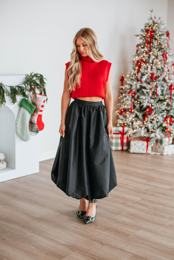 Stop & Stare Skirt - Black