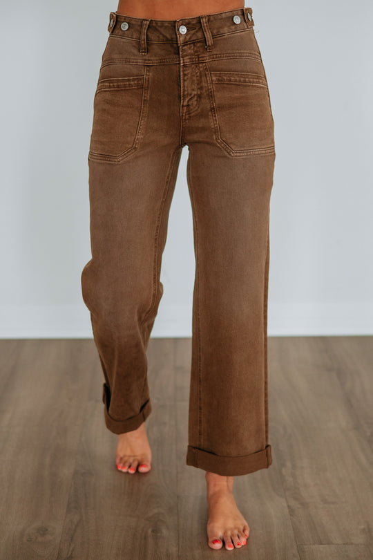 Dayna Flying Monkey Jeans - Coffee