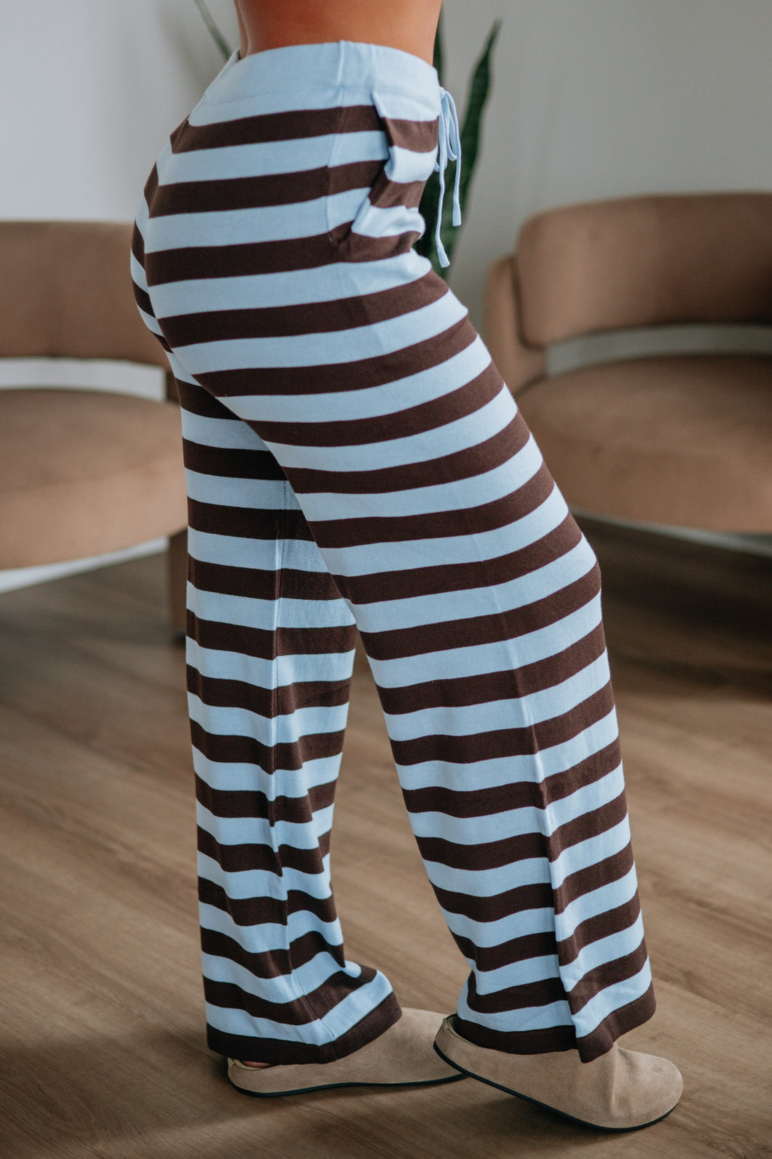Mollie Striped Pants