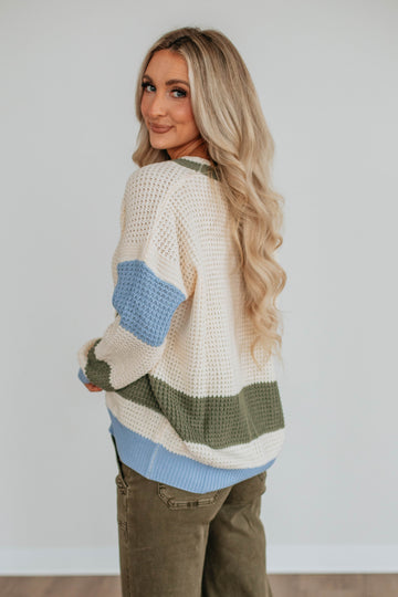 Hughes Colorblock Cardigan