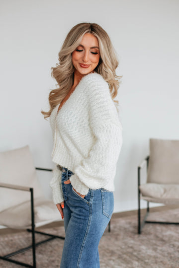 Charvi Knit Cardigan - Ivory