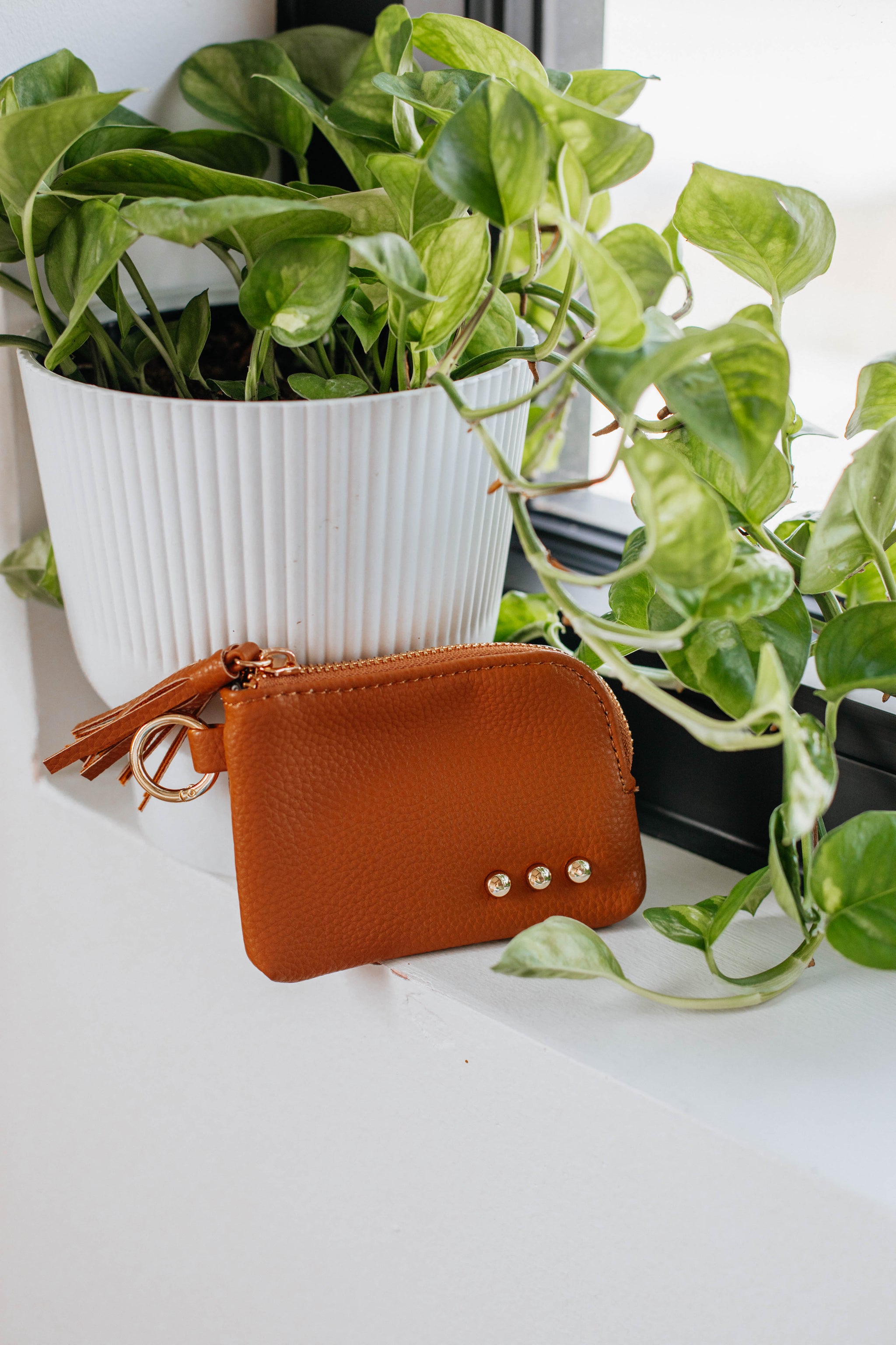 Take Me Along Wallet - Cognac